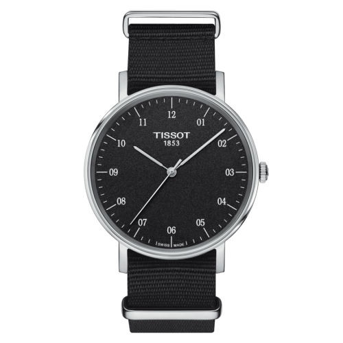 Tissot Everytime Medium Stainless Steel / Black / NATO : Ref Number T109.410.17.077.00