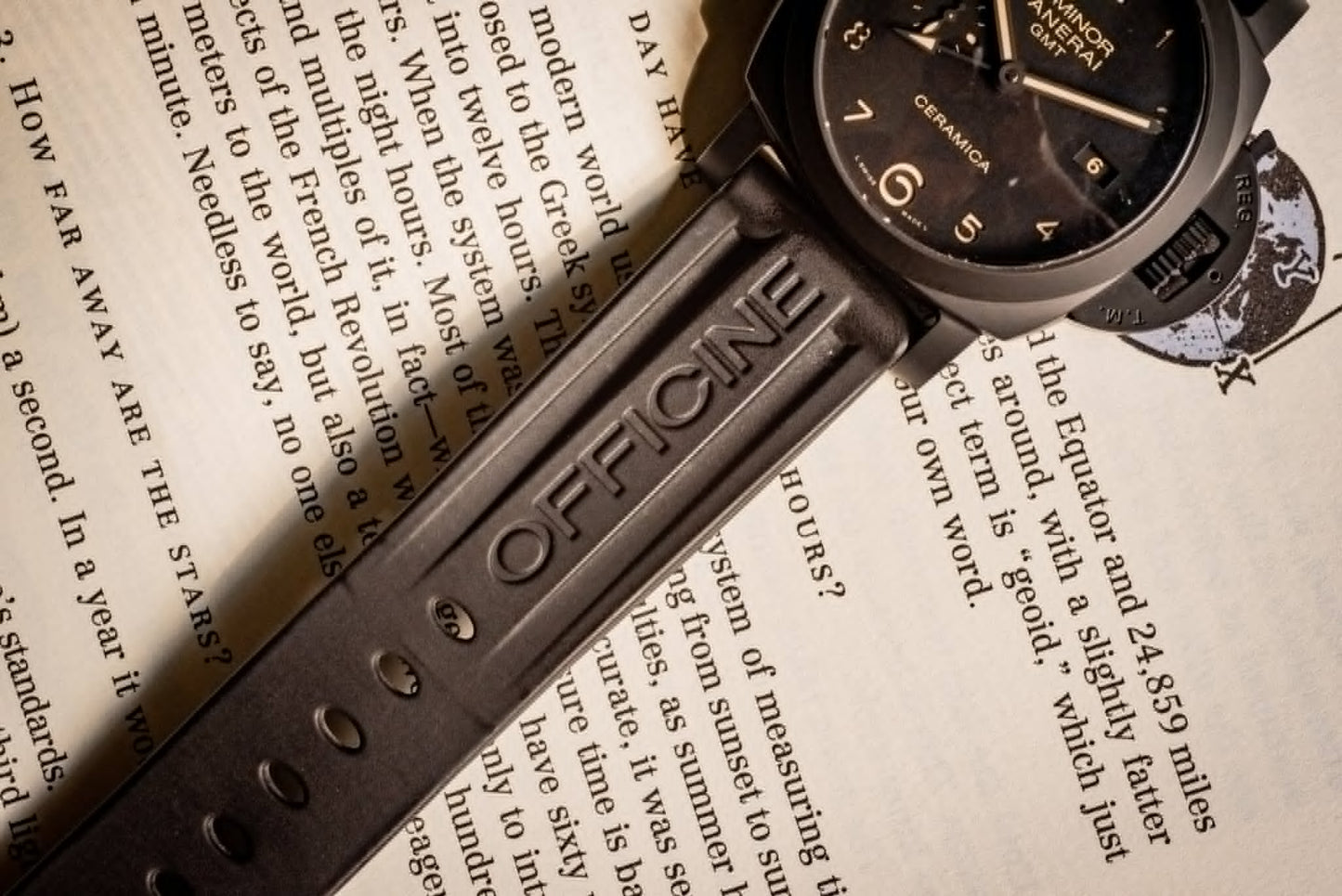 Panerai Luminor 1950 Ceramic 2016 2 Extra Leather Straps Box And Papers Ref PAM00441