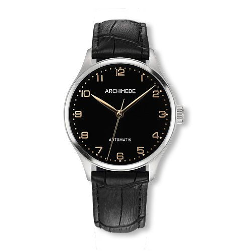 Archimede Klassik 36 TwoTone / Black / Black Leather : Ref Number UA4929-A3.41