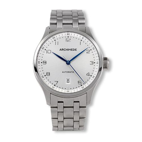 Archimede Klassik 39 Stainless Steel / Silver / Bracelet : Ref Number UA7969B-A3.3