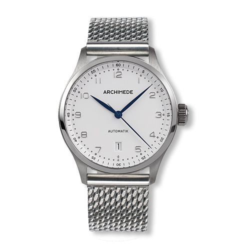 Archimede Klassik 39 Stainless Steel / Silver / Mesh : Ref Number UA7969BM-A3.3