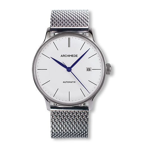 Archimede 1950-1 Stainless Steel / Silver / Mesh : Ref Number UA8069BM-A1.1