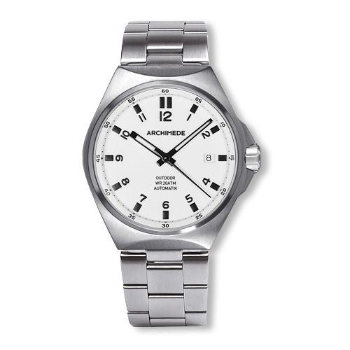 Archimede OutDoor 39 Protect Stainless Steel / Lume / Bracelet : Ref Number UA8239B-A1.1-H