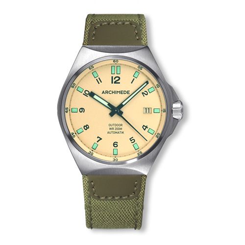 Archimede OutDoor 39 Protect Stainless Steel / Cream / Canvas : Ref Number UA8239CA-A5.1-H