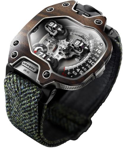 Urwerk UR-110 Eastwood Macassar Ebony : Ref Number UR-110 Ebony