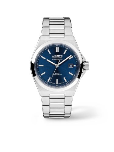 Wempe GlashÌ?tte I/SA Iron Walker Quartz Men Blue : Ref Number WI000006