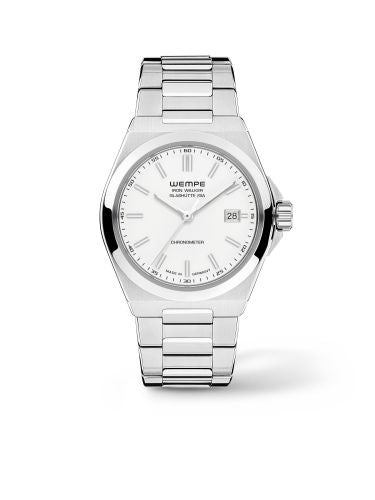 Wempe GlashÌ?tte I/SA Iron Walker Automatic Men Silver : Ref Number WI100004