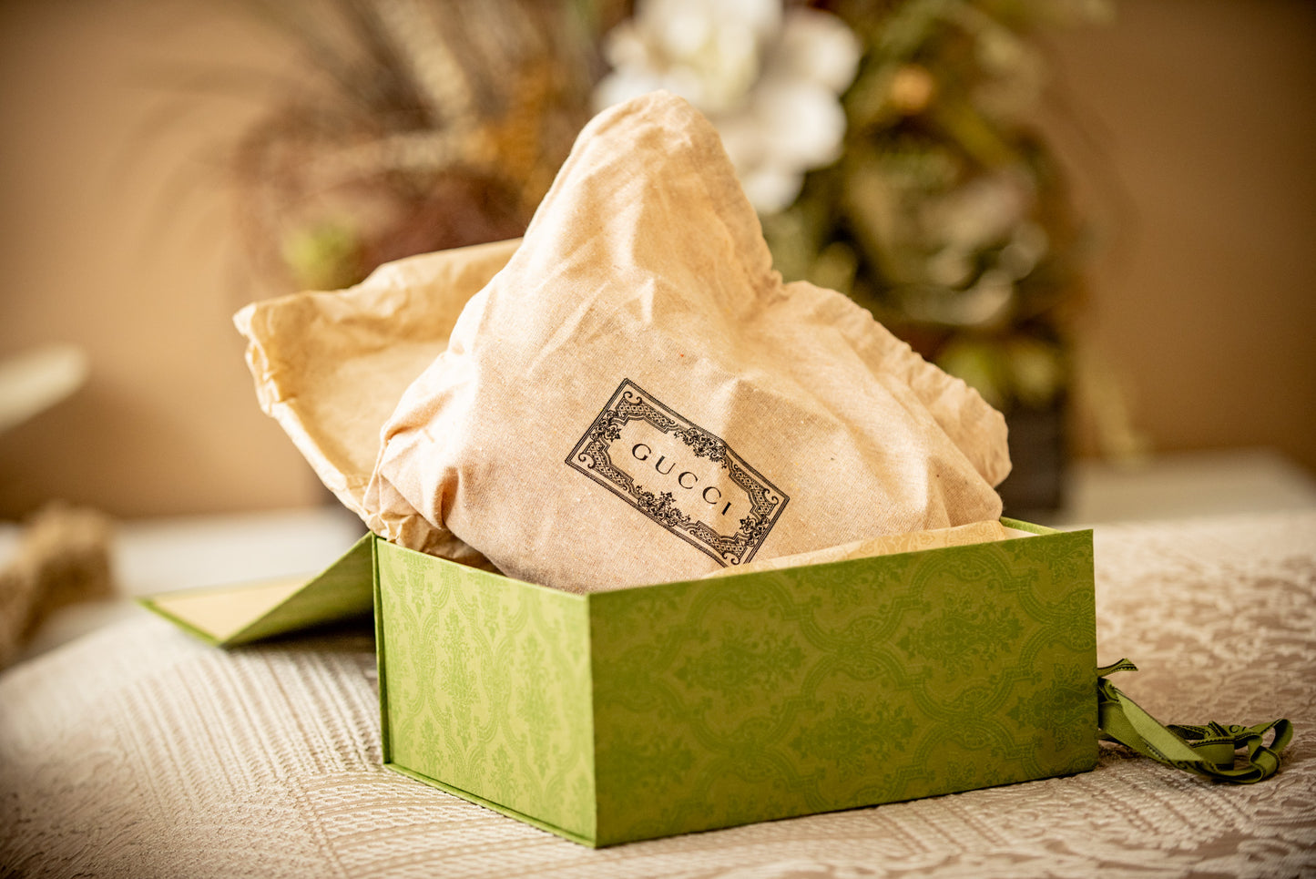 Gucci 2022 Marmont Small Camera Bag Red Leather Gold Hardware Box, Bag, Stuffing, Ribbon, Purchase Receipt