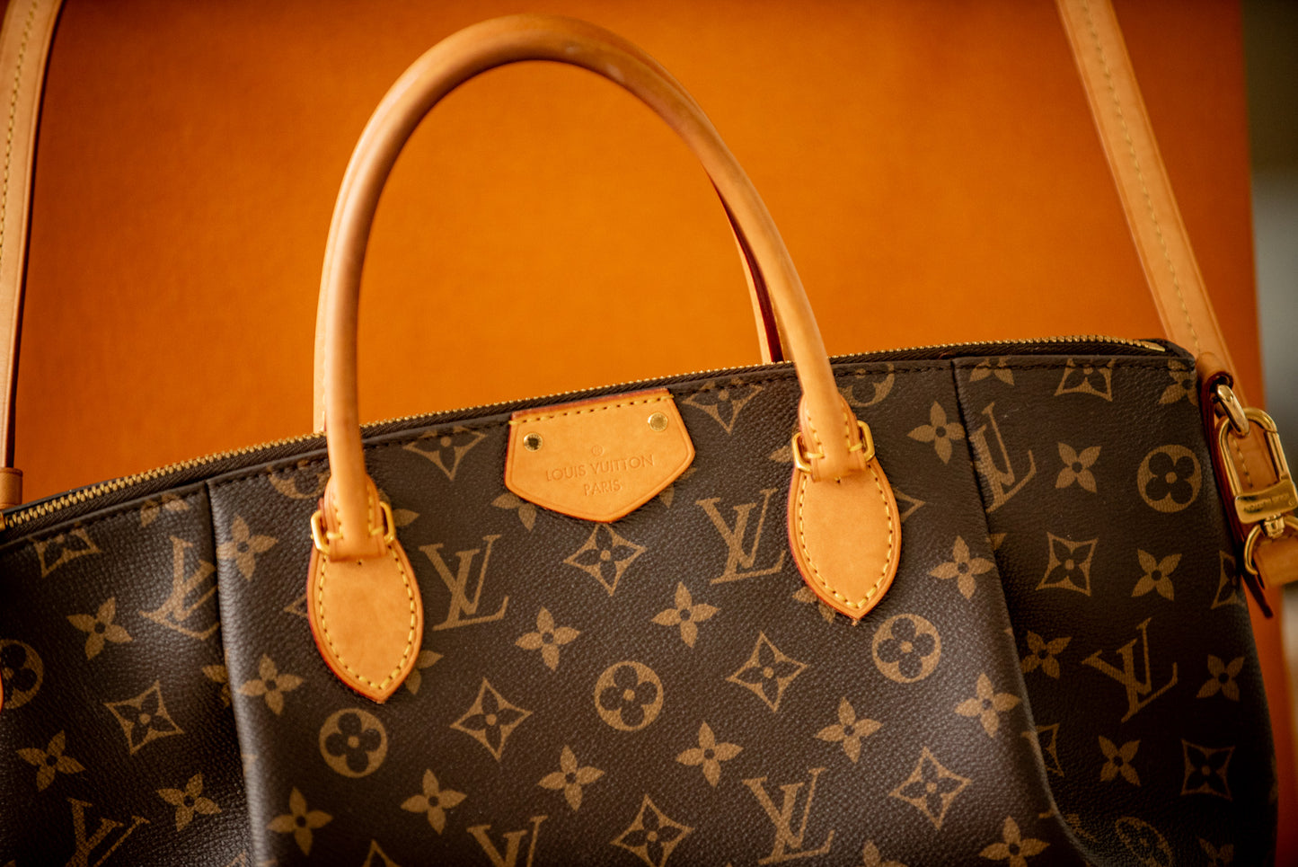 Louis Vuitton 2017 Turenne MM Monogram Box, Bag, Strap, RFID Tag