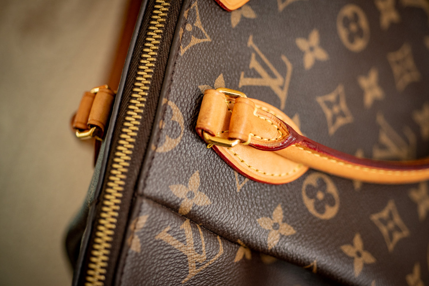 Louis Vuitton 2017 Turenne MM Monogram Box, Bag, Strap, RFID Tag